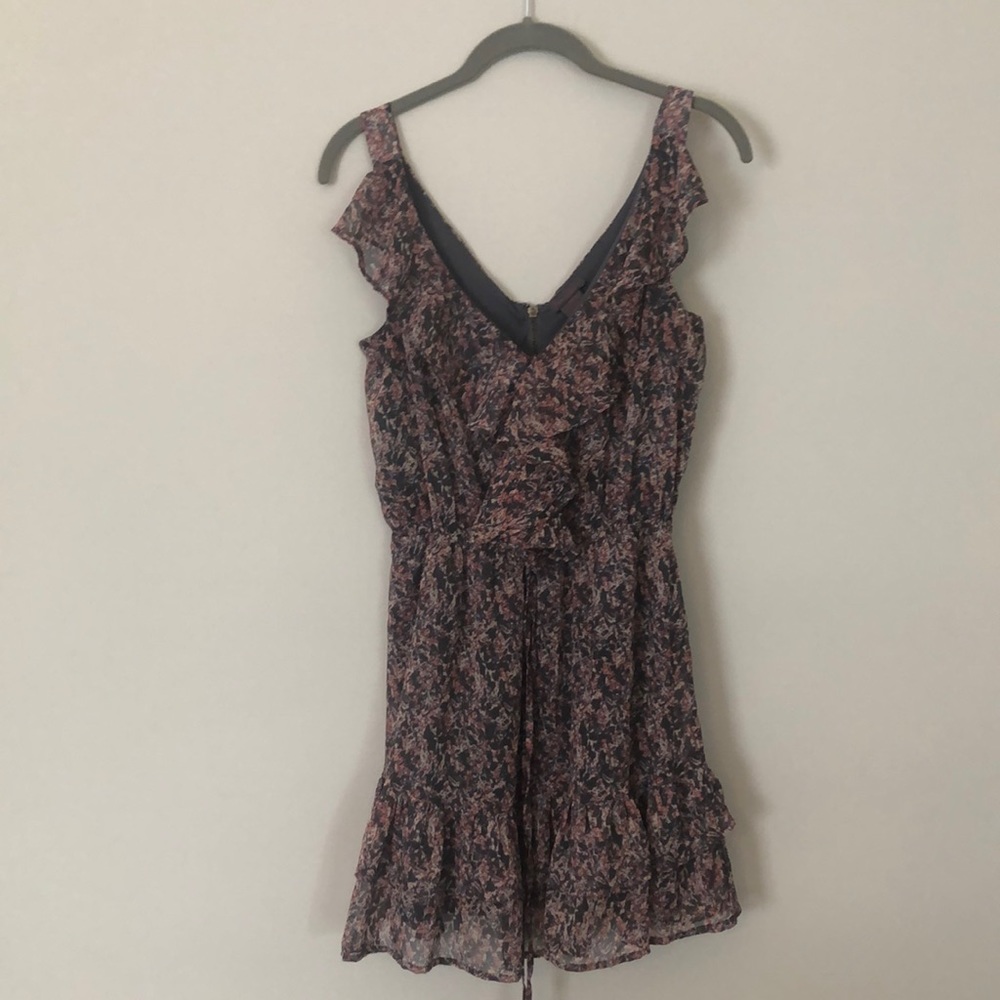 Floral print sun dress